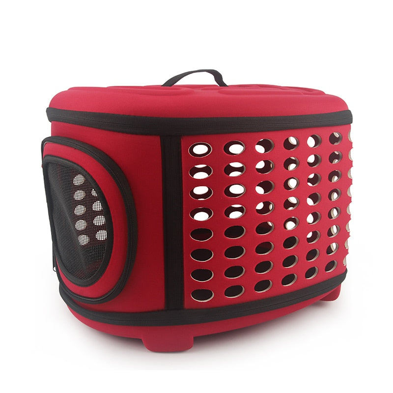 Bag para transporte dobrável premium - Pet Conforto - Acabamento superior